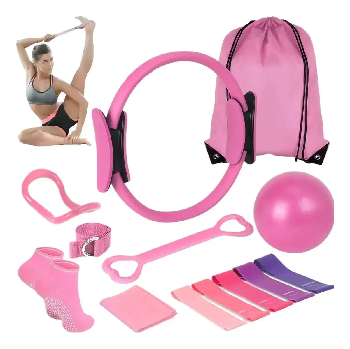 Kit De Pilates 13 Piezas
